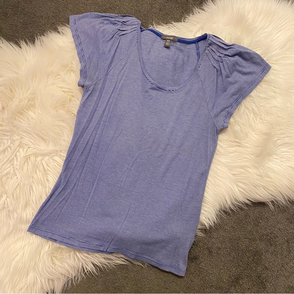 Jacob Women's Light Blue Short Sleeve Top